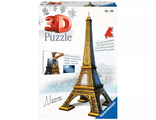 3D Puzzle Ravensburger Eiffelova věž 216 dílků