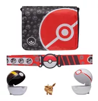 Pokémon Clip´N´Go - Eevee - hračka pro děti - taška, pásek, Pokéball a figurka
