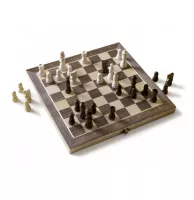 Šachy - dřevěné - logická hra od Albi