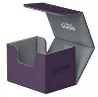 Fialová krabička na karty Ultimate guard - uvnitř