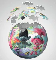 Ravensburger 3D Puzzle - Puzzle ball Trolls - 72 dílků