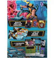Marvel XMen: Povstání mutantů - kooperativní desková hra