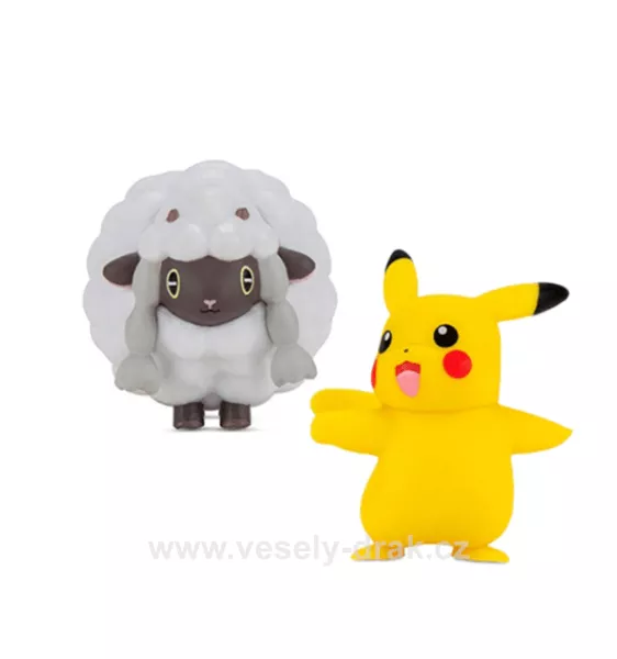 Pokémon akční figurka Pikachu a Wooloo 5 - 8 cm