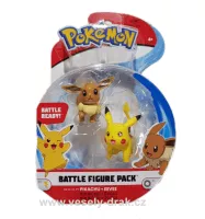 Pokémon figurka Eevee a Pikachu
