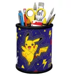 3D Puzzle Pokémon - stojan na tužky s Pikachu