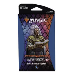 Magic the Gathering Adventures in the Forgotten Realms Theme Booster - Blue
