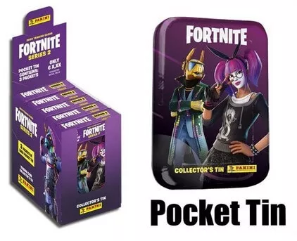 Fortnite 2 karty - Malá plechovka - Pocket Tin