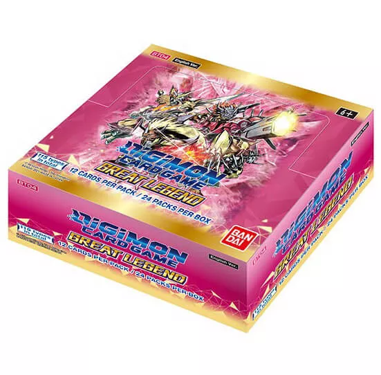 Digimon TCG - Great Legend Booster Box (BT04)