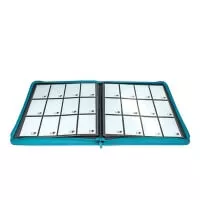 ULTRA PRO BINDER TEAL ZIPPERED (12 POCKET) vnitrek alba