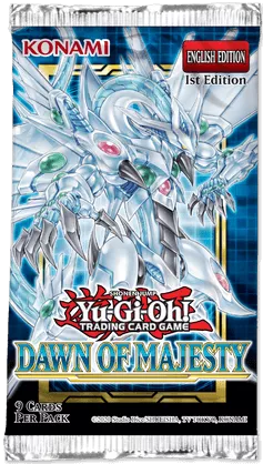 Yu-Gi-Oh Dawn of Majesty Booster