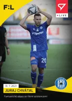 Fotbalove karty Fortuna Liga 2020-21 - Set 2. kola - juraj chvatal