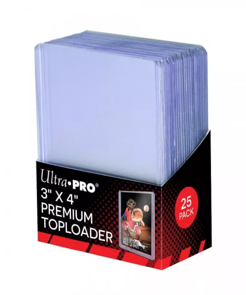 Toploader 3x4 Ultra Clear Premium - 25 ks