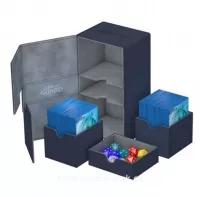 Krabička na karty Ultimate Guard Twin Flip´n´Tray Deck Case 200+ Standard Size XenoSkin Blue