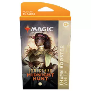 Magic the Gathering Innistrad Midnight Hunt Theme Booster - White