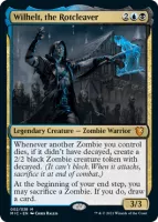 Magic the Gathering Innistrad Midnight Hunt Commander - Undead Unleashed - Wilhelt