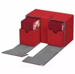 Krabička na karty Flip´n´Tray Deck Case 160+ Standard Size XenoSkin Red