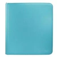 Ultra Pro Vivid 12-Pocket Zippered PRO-Binder - Light Blue