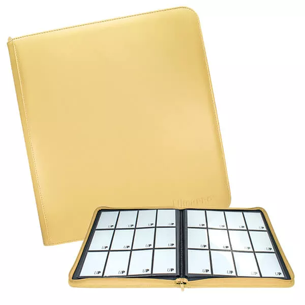 Album na karty 12-Pocket Zippered PRO-Binder - Yellow