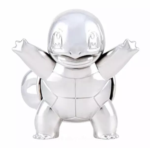 Pokémon akční figurka Squirtle Silver Version - 7 cm