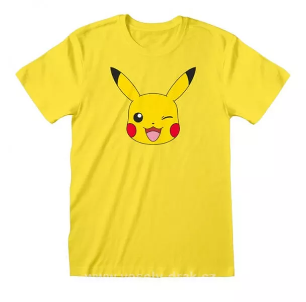 Pokémon tričko Pikachu Face vel. M