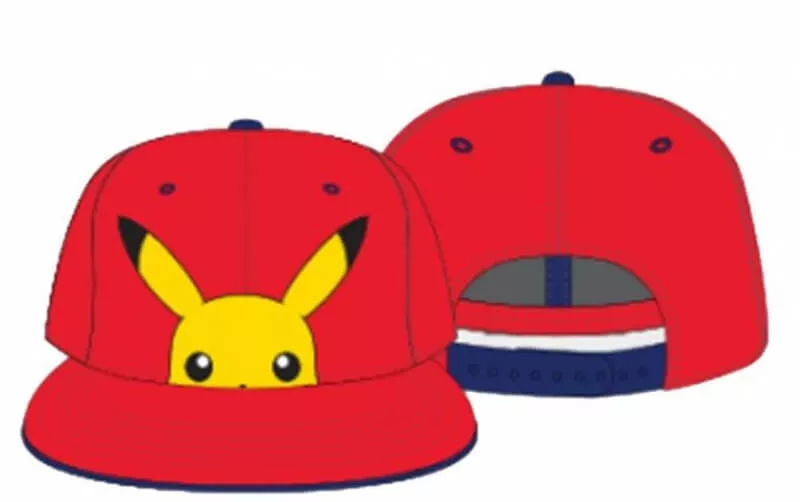 Kšiltovka Pokémon červená s Pikachu 