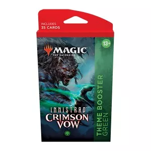 Magic the Gathering Innistrad Crimson Vow Theme Booster - Green