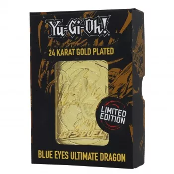 Yu-Gi-Oh! Limited Edition 24K Gold collectible - Blue Eyes Ultimate Dragon
