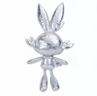 Pokémon plyšák Scorbunny Silver Version