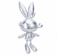 Plyšák Pokémon Scorbunny - Silver Version - 25th anniversary