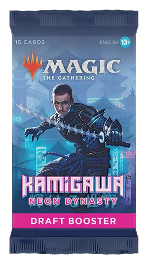 Magic the Gathering Kamigawa: Neon Dynasty Draft Booster