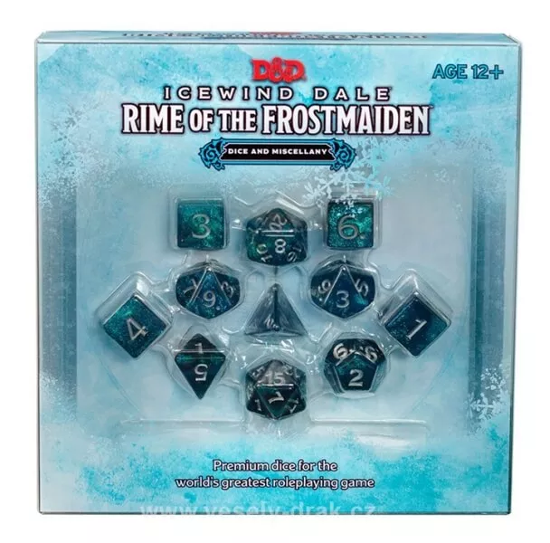 Sada kostek D&D Icewind Dale: Rime of the Frostmaiden