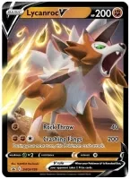 Pokemon TCG Lycanroc V Battle Deck - karta Pokémona Lycanroc 