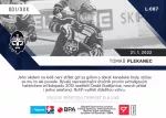Hokejove karty Tipsport ELH 2021-22 - L-087 Tomas Plekanec zadni strana