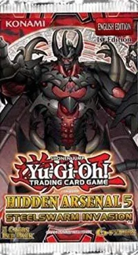 Yu-Gi-Oh Hidden Arsenal 5 Steelswarm Invasion Booster pack 1st ED