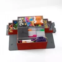 Multifunkční box Gamegenic - Games' Lair 600+ Red