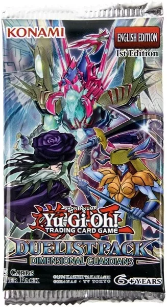 Yu-Gi-Oh Dimensional Guardians Duelist Booster Pack 
