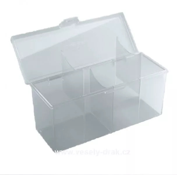 Krabička Gamegenic 4-Compartment Storage Box (Fourtress 320+) - Clear