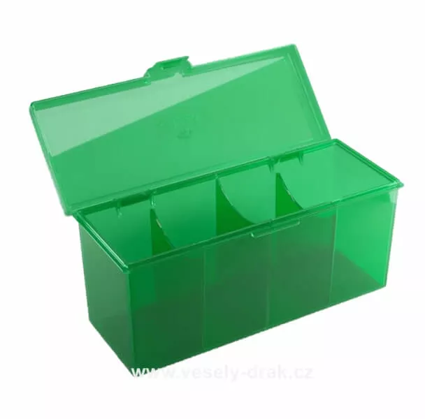 Krabička Gamegenic 4-Compartment Storage Box (Fourtress 320+) - Green
