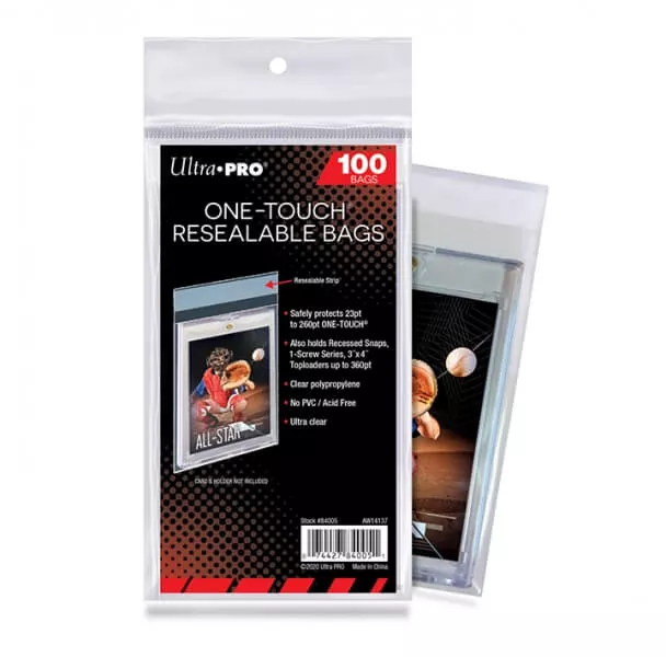 Obaly na One Touch Holder Ultra Pro Resealable - 100 ks