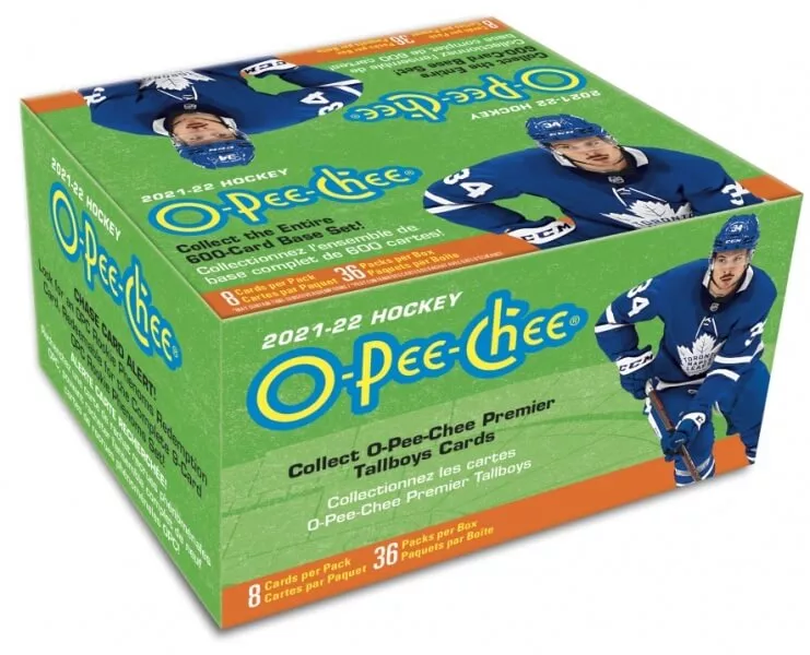 2021-2022 Upper Deck O-Pee-Chee Retail box - hokejové karty