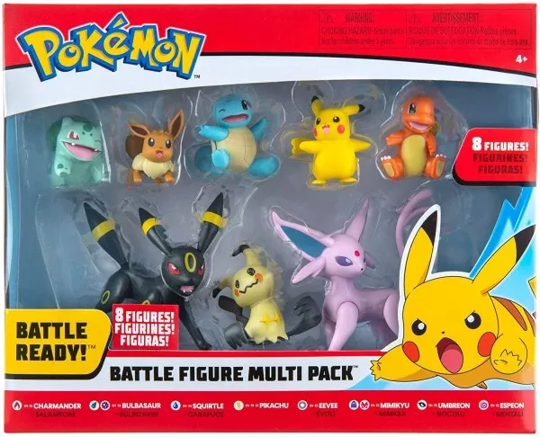 Pokémon akční figurky 8-Pack 5 - 8 cm