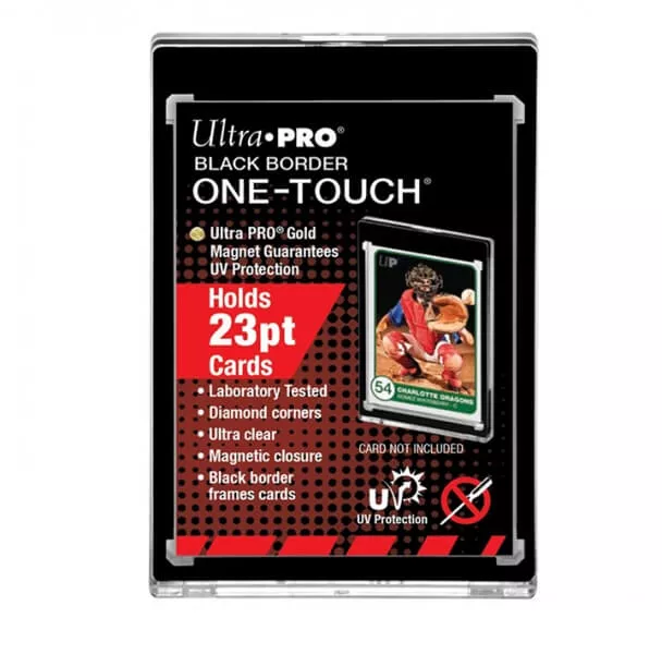 Obal na kartu - Ultra Pro One Touch Magnetic Holder 23pt (Black Border)