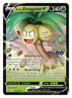 Pokémon TCG: Pokémon GO - Alolan Exeggutor V Box - promo karta Alolan Exeggutor V