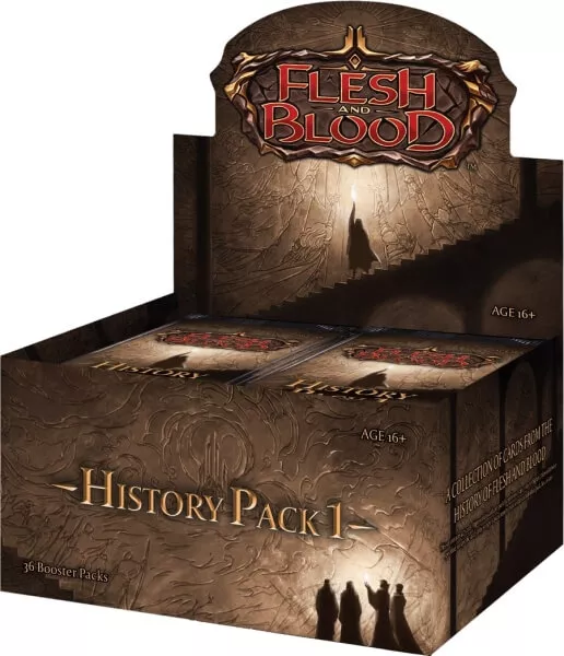 Flesh and Blood TCG - History Pack 1 Booster Box