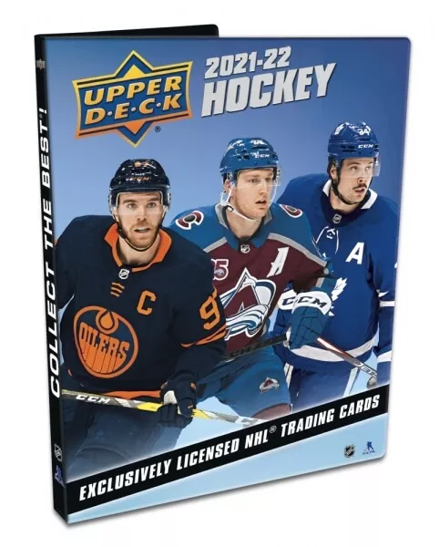 2021-22 NHL Upper Deck Starter Kit - album a karty