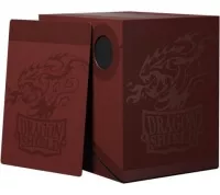 Krabička na karty Dragon Shield Double Shell Blood - Red/Black