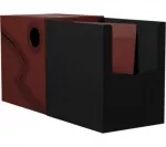 Krabička na karty Dragon Shield Double Shell Blood - Red/Black - otevřená krabička