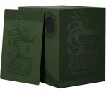Krabička na karty Dragon Shield Double Shell Forest - Green/Black - oddělovač
