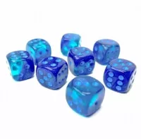 Sada 36 šestihranných kostek Chessex