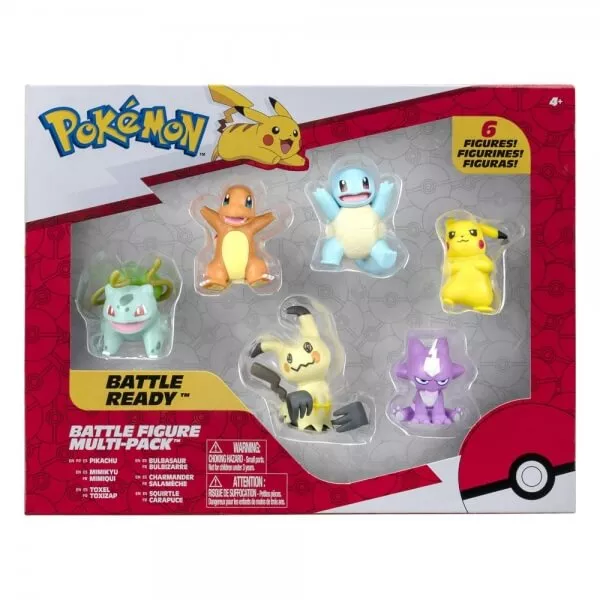 Pokémon akční figurky 6-Pack 5 cm